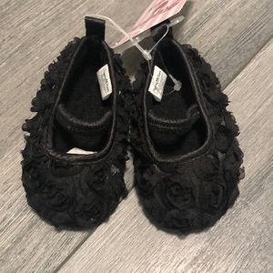 Infant Rose Ballet Flats Size 3-6 months